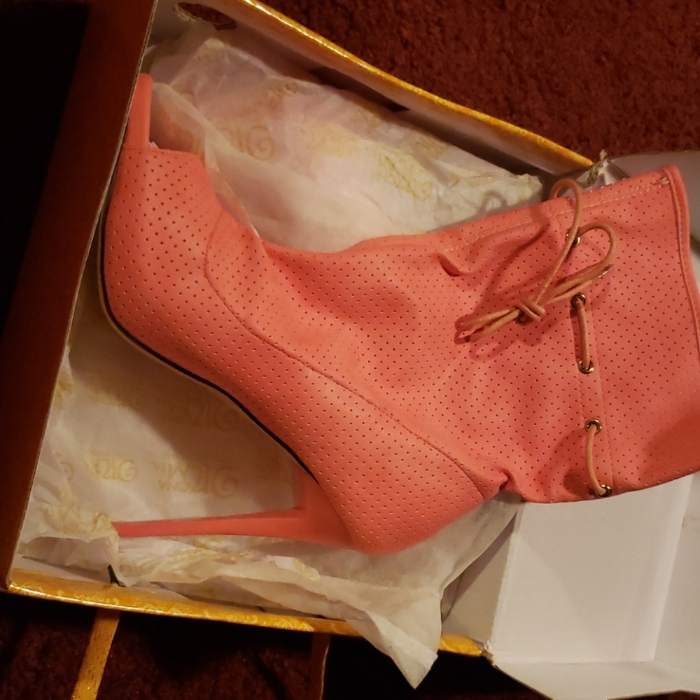 Peep Toe Booties